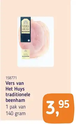 Van Hoeckel Vers van Het Huys traditionele beenham aanbieding