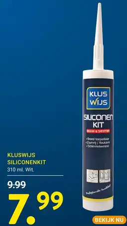 Kluswijs Kluswijs siliconenkit aanbieding