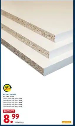Kluswijs Meubelpaneel aanbieding