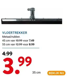 Kluswijs VLOERTREKKER aanbieding