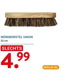 Kluswijs Werkborstel Union aanbieding
