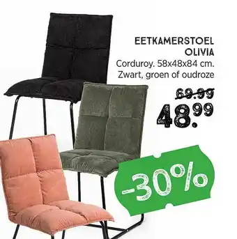 Xenos Eetkamerstoel Olivia aanbieding