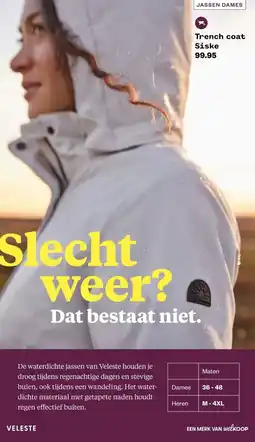 Welkoop Trench coat Siske aanbieding