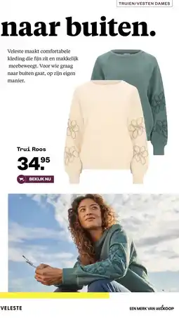 Welkoop Trui Roos aanbieding