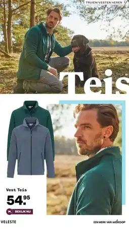 Welkoop Vest Teis aanbieding