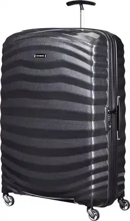 Coolblue Samsonite Lite-Shock Spinner 81cm Black aanbieding