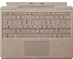 Coolblue Microsoft Surface Pro 13 Inch Type Cover met penopslag Duinzand Qwerty aanbieding
