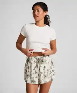 Hunkemoller Hunkemöller Pyjama Shorts Wit aanbieding