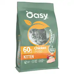 Zooplus Oasy Kitten Kip Brokken voor katten - Dubbelpak: 2 x 1,5 kg aanbieding