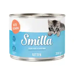 Zooplus Smilla Kitten Kattenvoer 6 x 200 g - Zalm aanbieding