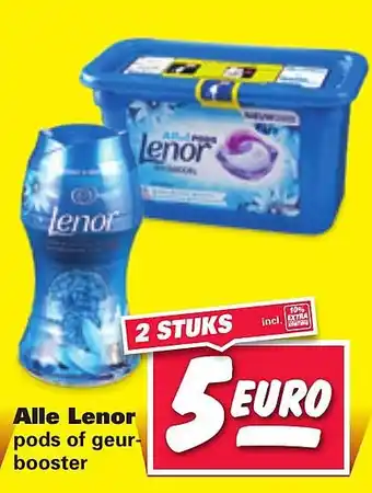 Nettorama Alle Lenor aanbieding