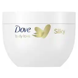 Trekpleister Dove Silky Nourishment Bodycrème aanbieding