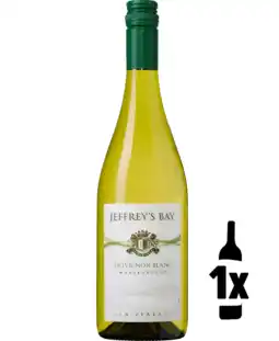 Wijnvoordeel 1 fles Jeffrey's Bay Sauvignon Blanc aanbieding