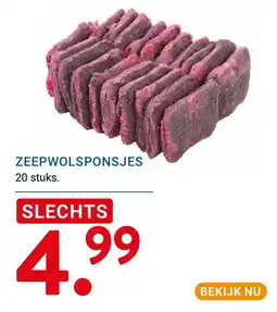 Kluswijs Zeepwolsponsjes aanbieding