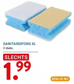 Kluswijs Sanitairspons xl aanbieding