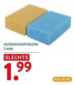 Kluswijs Huishoudsponzen aanbieding