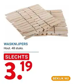 Kluswijs Wasknijpers aanbieding