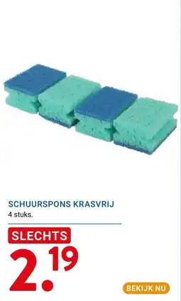 Kluswijs Schuurspons krasvrij aanbieding