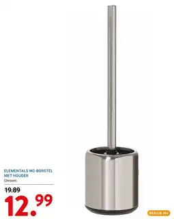 Kluswijs Elementals wc-borstel met houder aanbieding