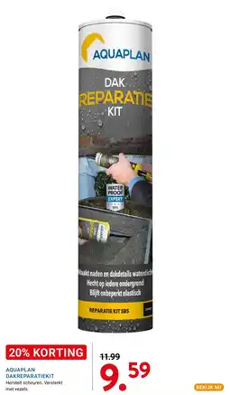 Kluswijs Aquaplan dakreparatiekit aanbieding