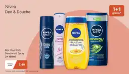 De Online Drogist Nivea Deo & Douche aanbieding