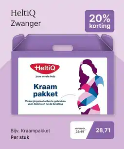De Online Drogist HeltiQ Zwanger aanbieding