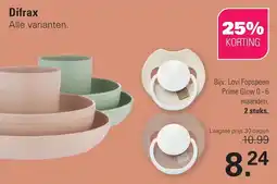 De Online Drogist Difrax aanbieding