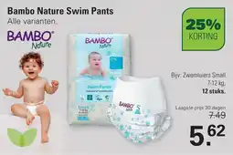 De Online Drogist Bambo Nature Swim Pants aanbieding