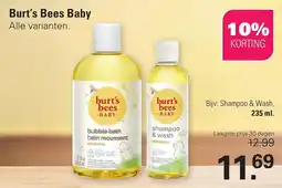 De Online Drogist Burt's Bees Baby aanbieding