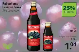 De Online Drogist Rabenhorst Pruimendrank aanbieding