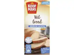 Hoogvliet Koopmans Mix voor wit brood extra luchtig aanbieding