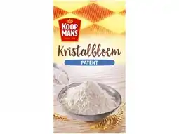 Hoogvliet Koopmans Kristalbloem patent aanbieding