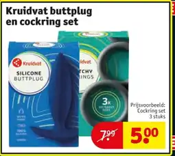 Kruidvat Kruidvat buttplug en cockring set aanbieding