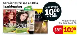 Kruidvat Garnier Nutrisse en Olia haarkleuring aanbieding