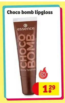 Kruidvat Choco bomb lipgloss aanbieding