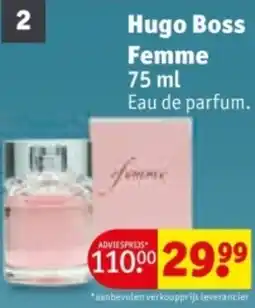 Kruidvat Hugo Boss Femme aanbieding