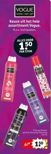 Kruidvat Keuze uit het hele assortiment Vogue. aanbieding