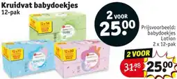 Kruidvat Kruidvat babydoekjes aanbieding