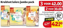 Kruidvat Kruidvat luiers jumbo pack aanbieding