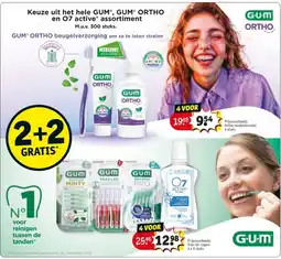 Kruidvat Keuze uit het hele GUM, GUM ORTHO en 07 active assortiment aanbieding