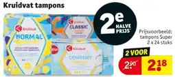 Kruidvat Kruidvat tampons aanbieding