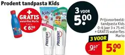 Kruidvat Prodent tandpasta Kids aanbieding