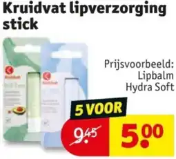 Kruidvat Kruidvat lipverzorging stick aanbieding
