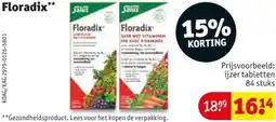 Kruidvat Floradix aanbieding