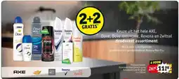 Kruidvat Keuze uit het hele AXE, Dove, Dove men+care, Rexona en Zwitsal deodorant assortiment aanbieding