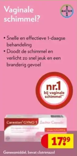 Kruidvat Canesten gyno1 aanbieding