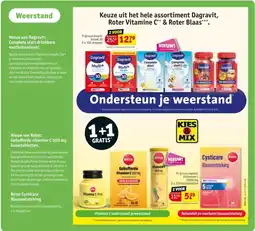 Kruidvat Keuze uit het hele assortiment Dagravit, Roter Vitamine C & Roter Blaas aanbieding