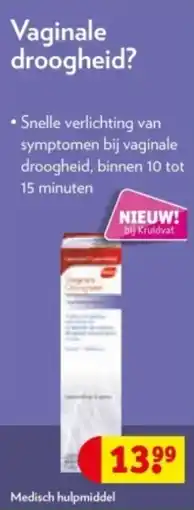 Kruidvat Canesten gyno relief hydraterende gel aanbieding