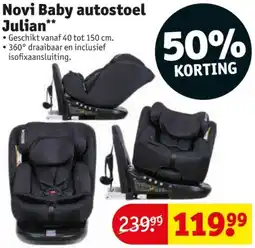 Kruidvat Novi Baby autostoel Julian aanbieding