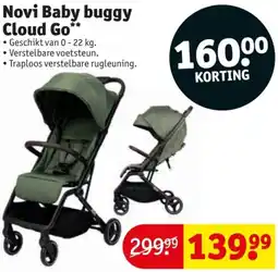 Kruidvat Novi Baby buggy Cloud Go aanbieding